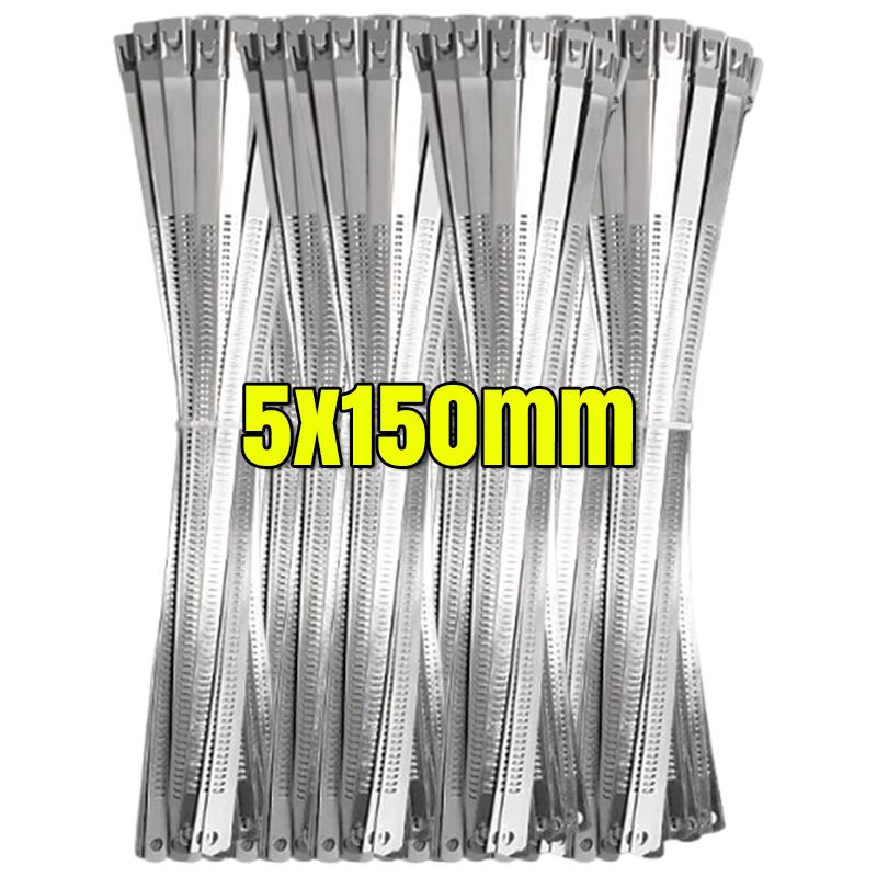 New Stainless Steel Cable Ties Self Locking Metal Wrap Strap Multipurpose Cable Tie Wire Fasteners Hardware Organizer Wholesale 10PCS
New Stainless Steel Cable Ties Self Locking Metal Wrap Strap Multipurpose Cable Tie Wire Fasteners Hardware Organizer Wholesale 10PCS