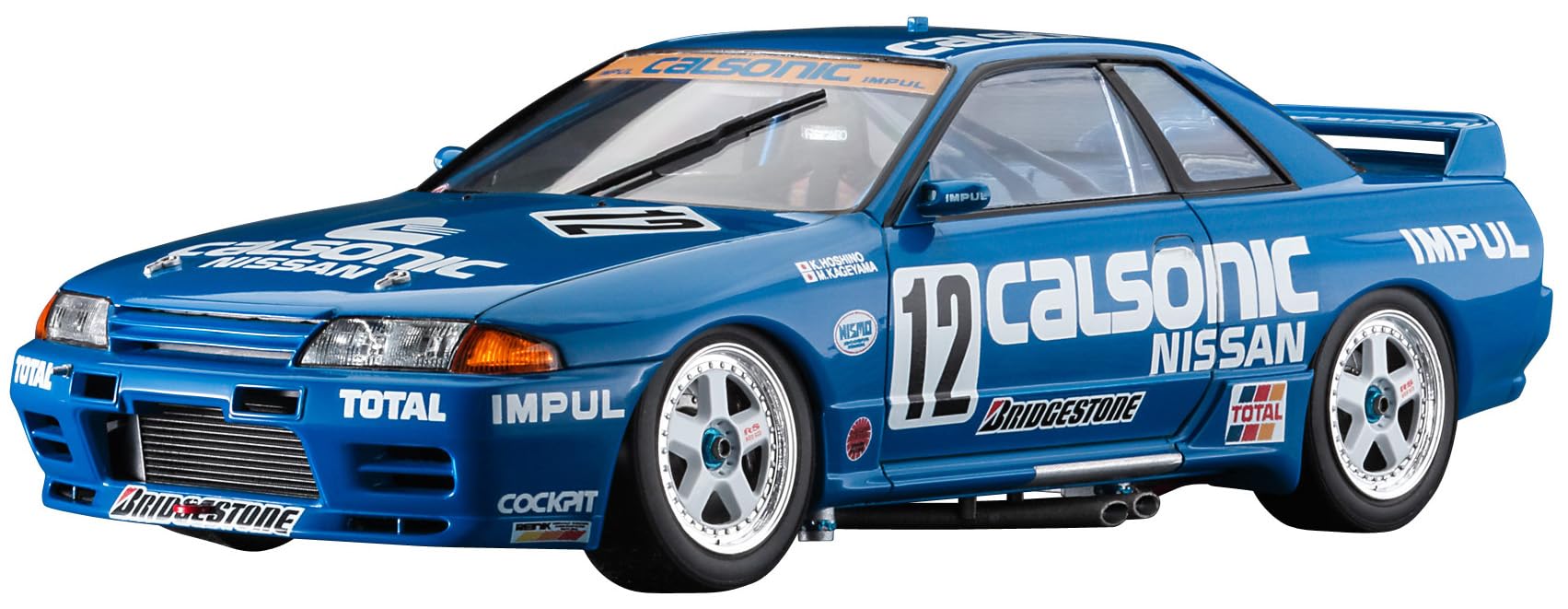 Hasegawa Calsonic Skyline BNR32 спецификация 1993 JTC Пластиковая модель 20646 1/24 (Skyline GT-R Gr.A Чемпион)
Hasegawa Calsonic Skyline BNR32 спецификация 1993 JTC Пластиковая модель 20646 1/24 (Skyline GT-R Gr.A Чемпион)