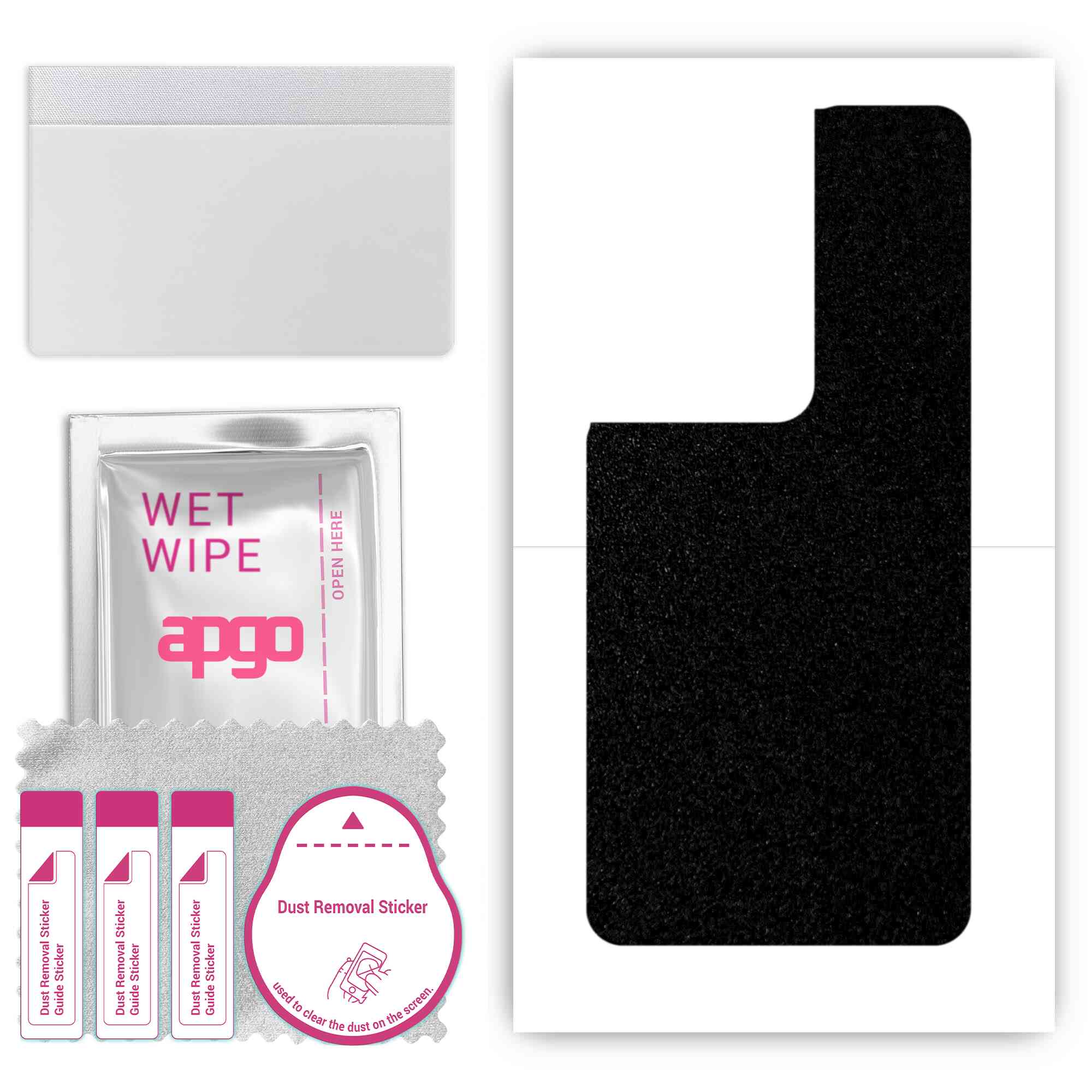 apgo Protective Skin Sticker for the back compatible with Oppo Reno8 Pro 5G, Wrap Film, Foil, Vinyl - Pattern Matte Black
apgo Protective Skin Sticker for the back compatible with Oppo Reno8 Pro 5G, Wrap Film, Foil, Vinyl - Pattern Matte Black