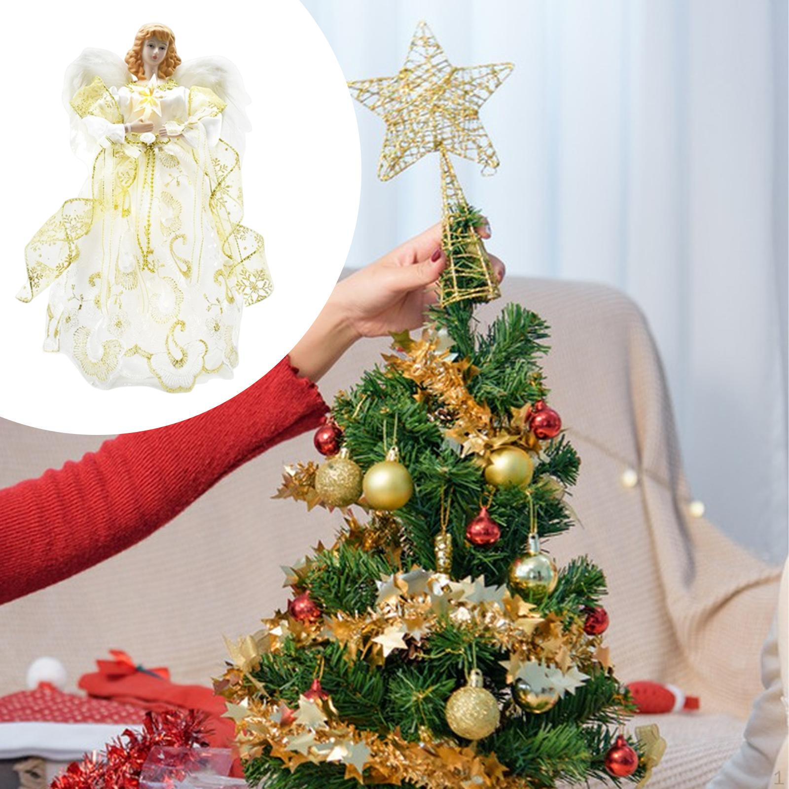 Ангел Верхушка Фигурка Украшение на Верхушку Рождественской Елки Классический Рождественский Декор Топпер для Настольной Елки
Ангел Верхушка Фигурка Украшение на Верхушку Рождественской Елки Классический Рождественский Декор Топпер для Настольной Елки