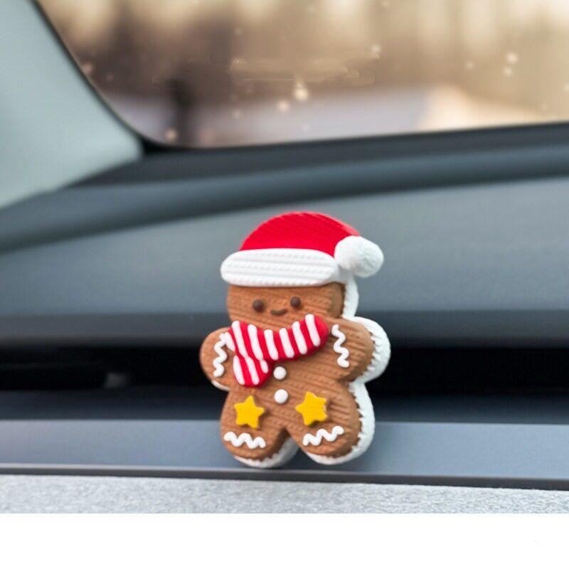Car Air Freshener Christmas Gingerbread Man Car Vent Decoration Creative High-End Aroma Diffuser Stone Car Interior Decoration Gingerbread man Floral tone
Car Air Freshener Christmas Gingerbread Man Car Vent Decoration Creative High-End Aroma Diffuser Stone Car Interior Decoration Gingerbread man Floral tone