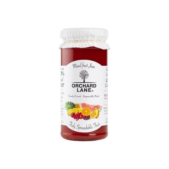 Orchard Lane Low Sugar Mixed Fruit Jam - 81% fruit- No preservatives or colours, only 7 calories per teaspoon | Non-fattening jam- 280 grams 280GM
Orchard Lane Low Sugar Mixed Fruit Jam - 81% fruit- No preservatives or colours, only 7 calories per teaspoon | Non-fattening jam- 280 grams 280GM