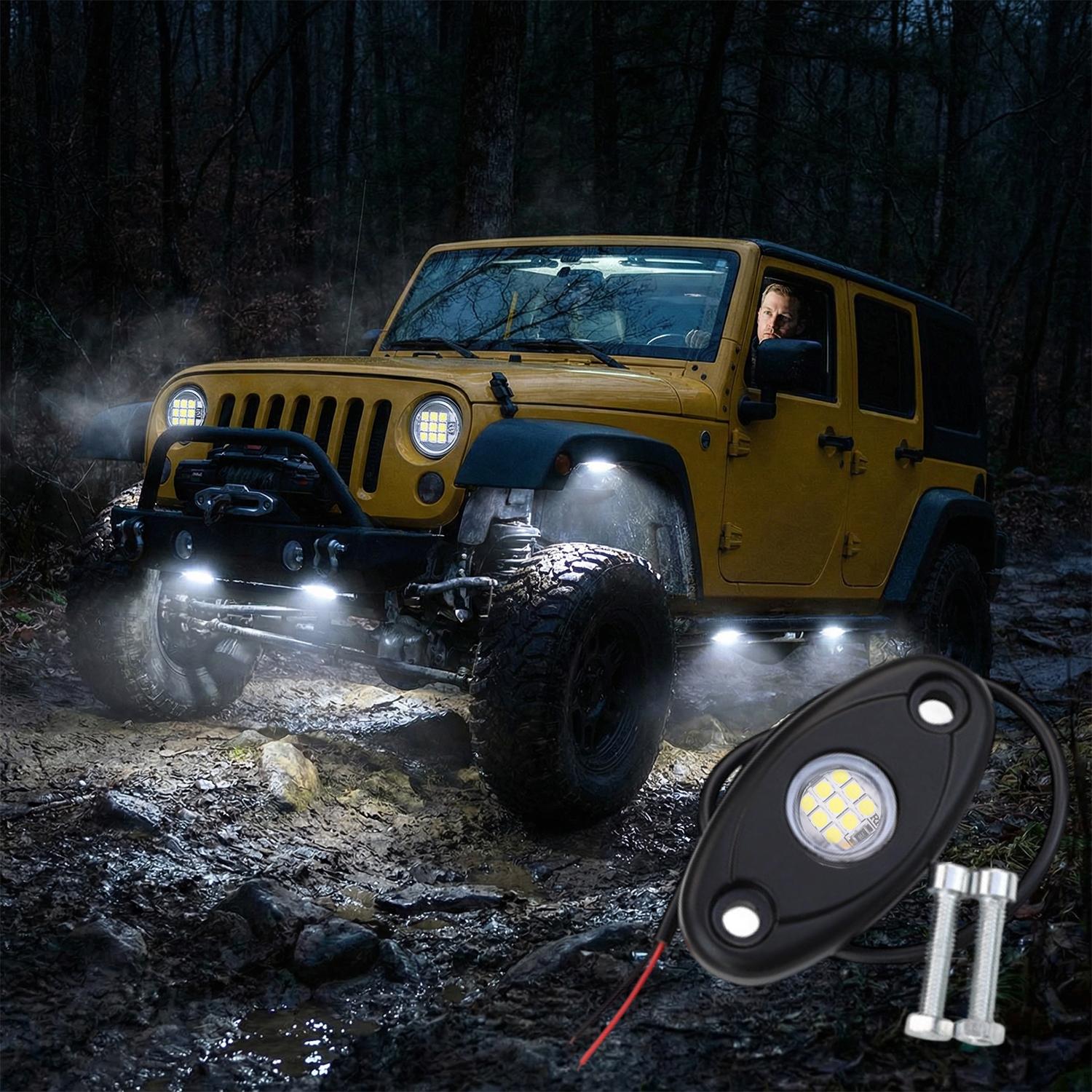 9LED Car LED IP67 Rock Light RGB Exterior Atmosphere Lights Car Bottom Lamp for Jeep Offroad Truck ATV UTV Underbody Boat Side белый
9LED Car LED IP67 Rock Light RGB Exterior Atmosphere Lights Car Bottom Lamp for Jeep Offroad Truck ATV UTV Underbody Boat Side белый