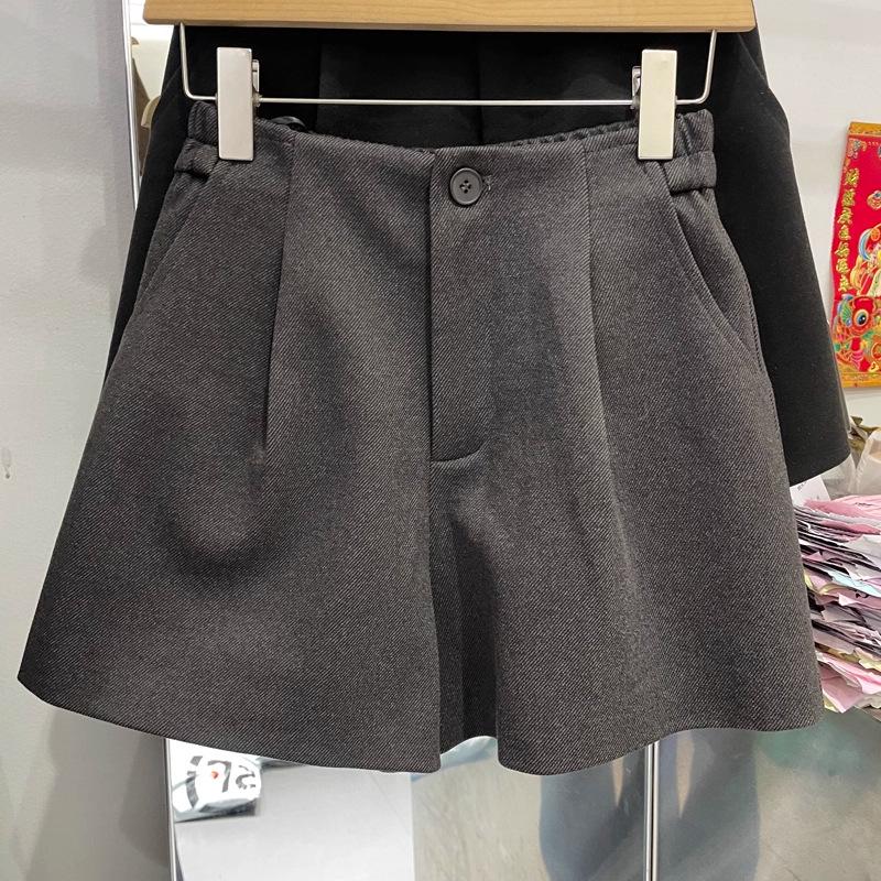 Women s Plus Size High Waist Slimming Woolen A-line Bootcut Shorts for Autumn & Winter XL темно-серого
Women s Plus Size High Waist Slimming Woolen A-line Bootcut Shorts for Autumn & Winter XL темно-серого