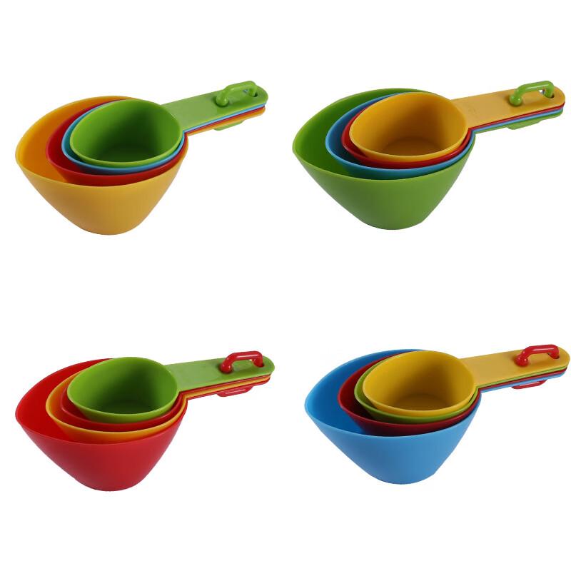 Wutuo Plastic Rainbow Measuring Spoons 4-Piece Set (Pack of 3)
Wutuo Plastic Rainbow Measuring Spoons 4-Piece Set (Pack of 3)