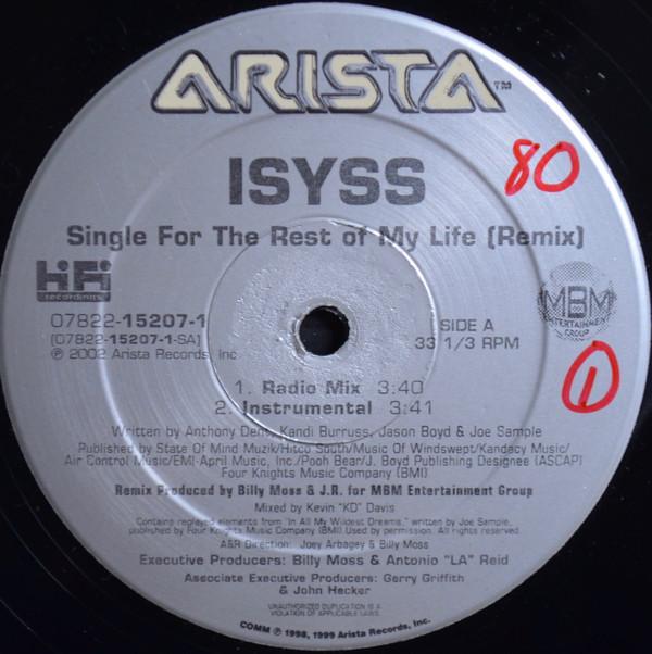 12-дюймовая пластинка ISYSS - Single For The Rest Of My Life (Rem 07822152071 Arista 2002 UK Рэп и Хип-Хоп/R&B Б/У
12-дюймовая пластинка ISYSS - Single For The Rest Of My Life (Rem 07822152071 Arista 2002 UK Рэп и Хип-Хоп/R&B Б/У