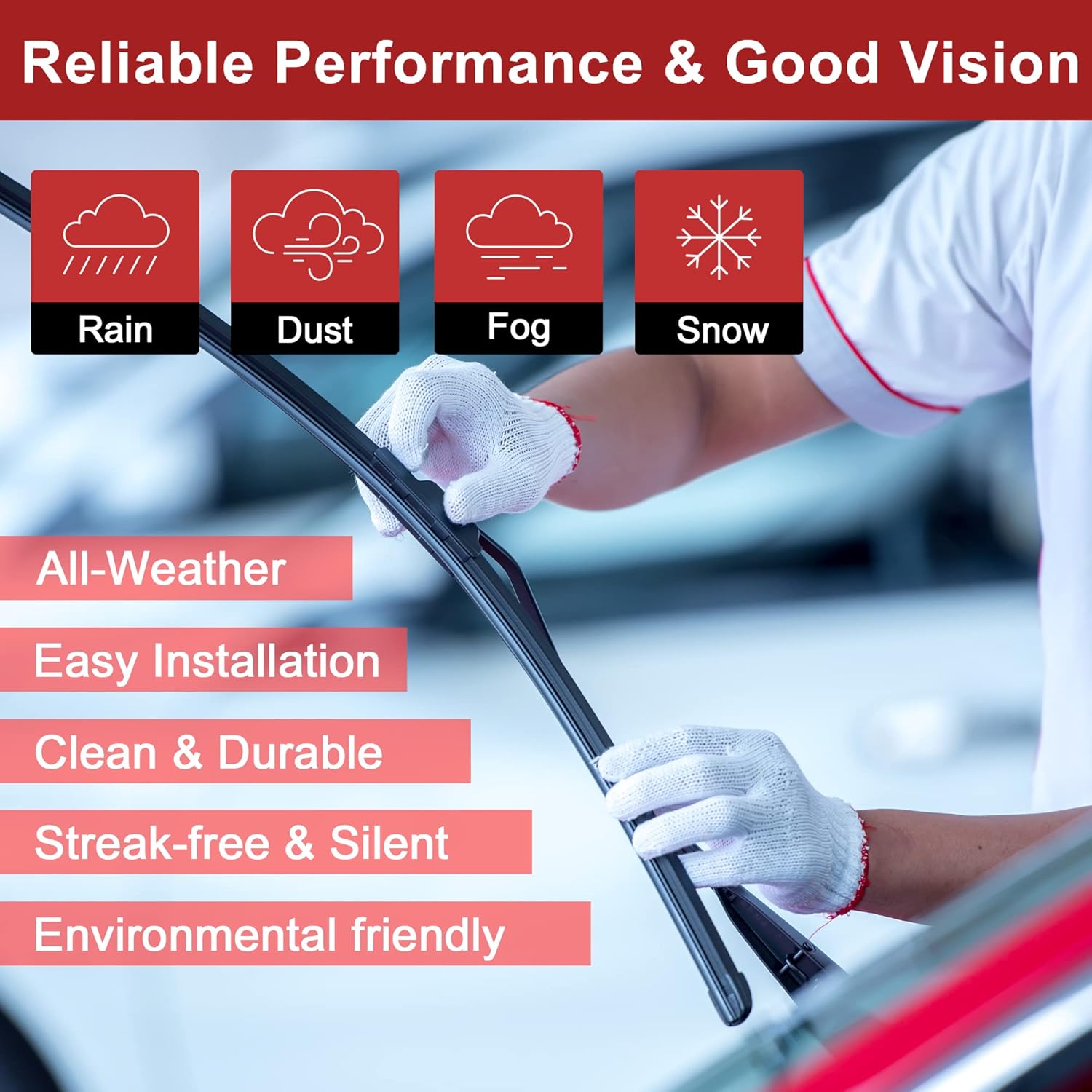 ACROPIX 20 20 12 Front Rear Windshield Wiper Blade Set Fit for Honda Element 2003-2009 with J/U Hook - Pack of 3 Black
ACROPIX 20 20 12 Front Rear Windshield Wiper Blade Set Fit for Honda Element 2003-2009 with J/U Hook - Pack of 3 Black