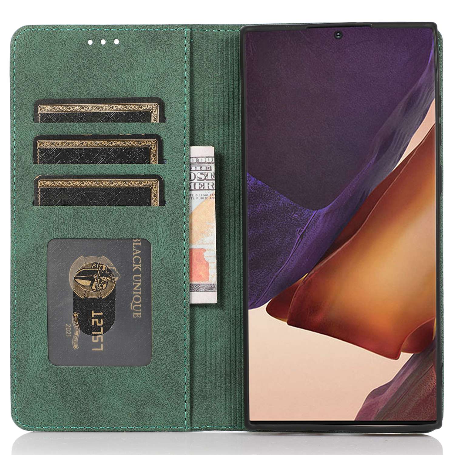 For Samsung Galaxy S24 Ultra TPU+PU Leather Phone Case Magnetic Stand Wallet Cover Green
For Samsung Galaxy S24 Ultra TPU+PU Leather Phone Case Magnetic Stand Wallet Cover Green
