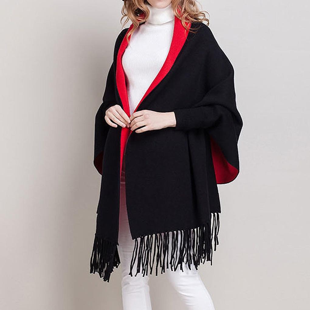Кашемировий Чорно-Червоний Мікс Кардиган-Шаль В язана Накидка Шарф
Кашемировий Чорно-Червоний Мікс Кардиган-Шаль В язана Накидка Шарф