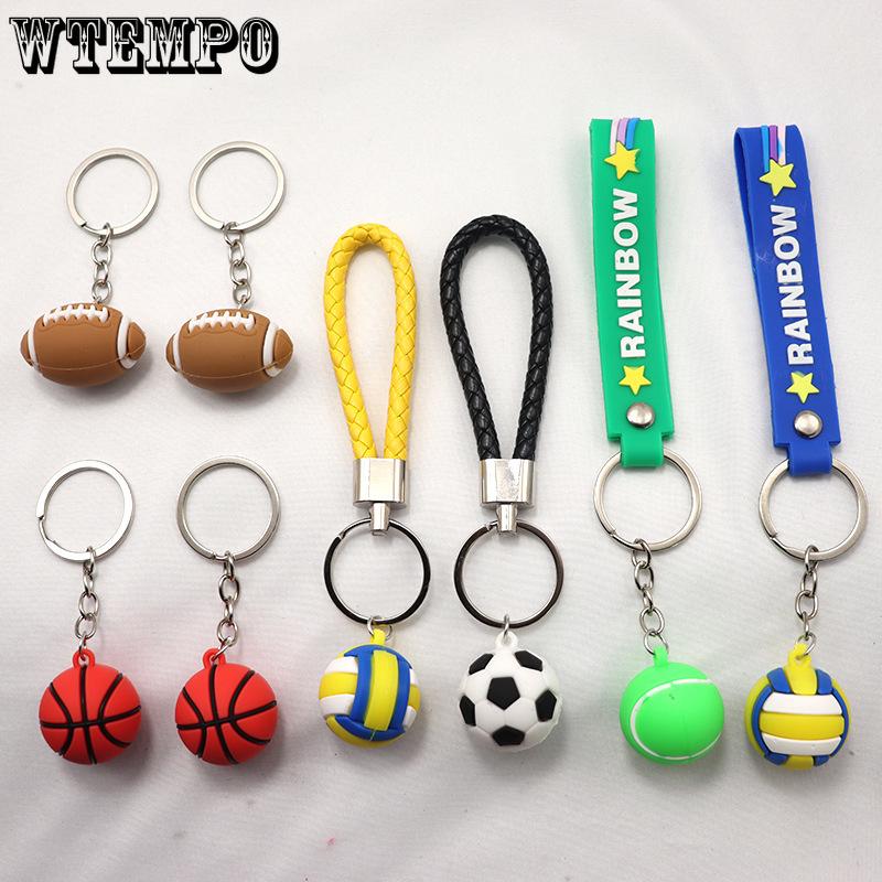 WTEMPO 10PCS PVC Soft Rubber Ball Keychains with Ring 3D Football Basketball Rugby Shaped Key Chain Pendants Ball Events Souvenir Keychains Gifts 10pcs білий
WTEMPO 10PCS PVC Soft Rubber Ball Keychains with Ring 3D Football Basketball Rugby Shaped Key Chain Pendants Ball Events Souvenir Keychains Gifts 10pcs білий