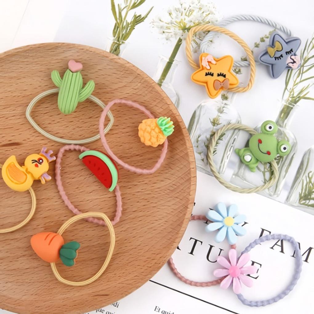 Милий жіночий набір: резинки та кільця для волосся (10 Набір) hair ties(10 sets)Fresh vegetables and fruits
Милий жіночий набір: резинки та кільця для волосся (10 Набір) hair ties(10 sets)Fresh vegetables and fruits