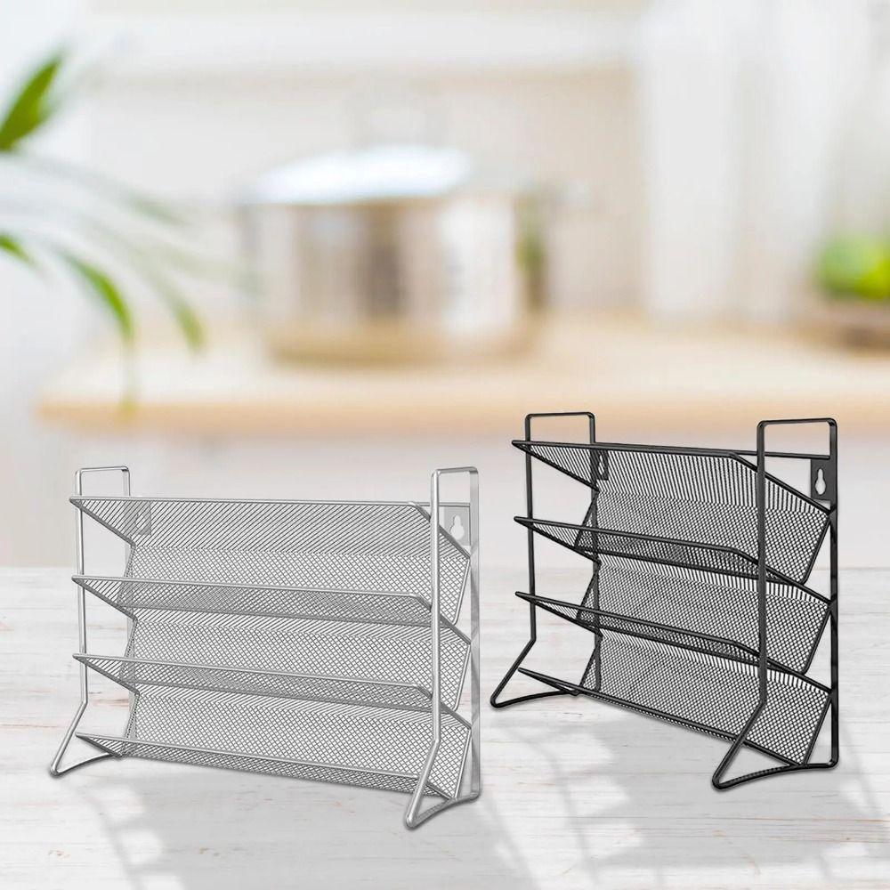 Wall-mounted Seasoning Organizer Non-slip Countertop Spice Holder Hanging Spice Shelf Shower чорний
Wall-mounted Seasoning Organizer Non-slip Countertop Spice Holder Hanging Spice Shelf Shower чорний