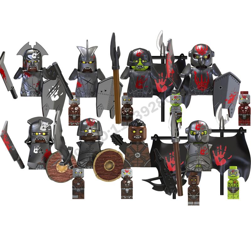 Middle-Earth Five Armies War Brick Playset Orcs Elf Dwarf Knights Archer Solider Action Figures Fantasy Movie Character Block Bricks серый
Middle-Earth Five Armies War Brick Playset Orcs Elf Dwarf Knights Archer Solider Action Figures Fantasy Movie Character Block Bricks серый