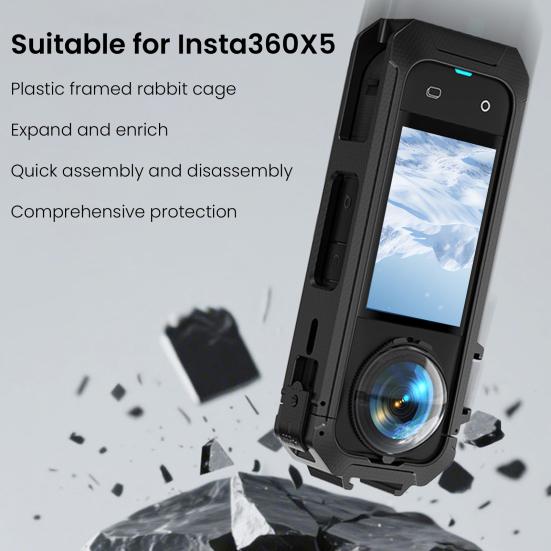 Camera Frame Case with Magnetic Quick-Release Base Anti-Fall Enclosed Lock Frame for Secure Mounting Camera Mount Accessories чорний
Camera Frame Case with Magnetic Quick-Release Base Anti-Fall Enclosed Lock Frame for Secure Mounting Camera Mount Accessories чорний