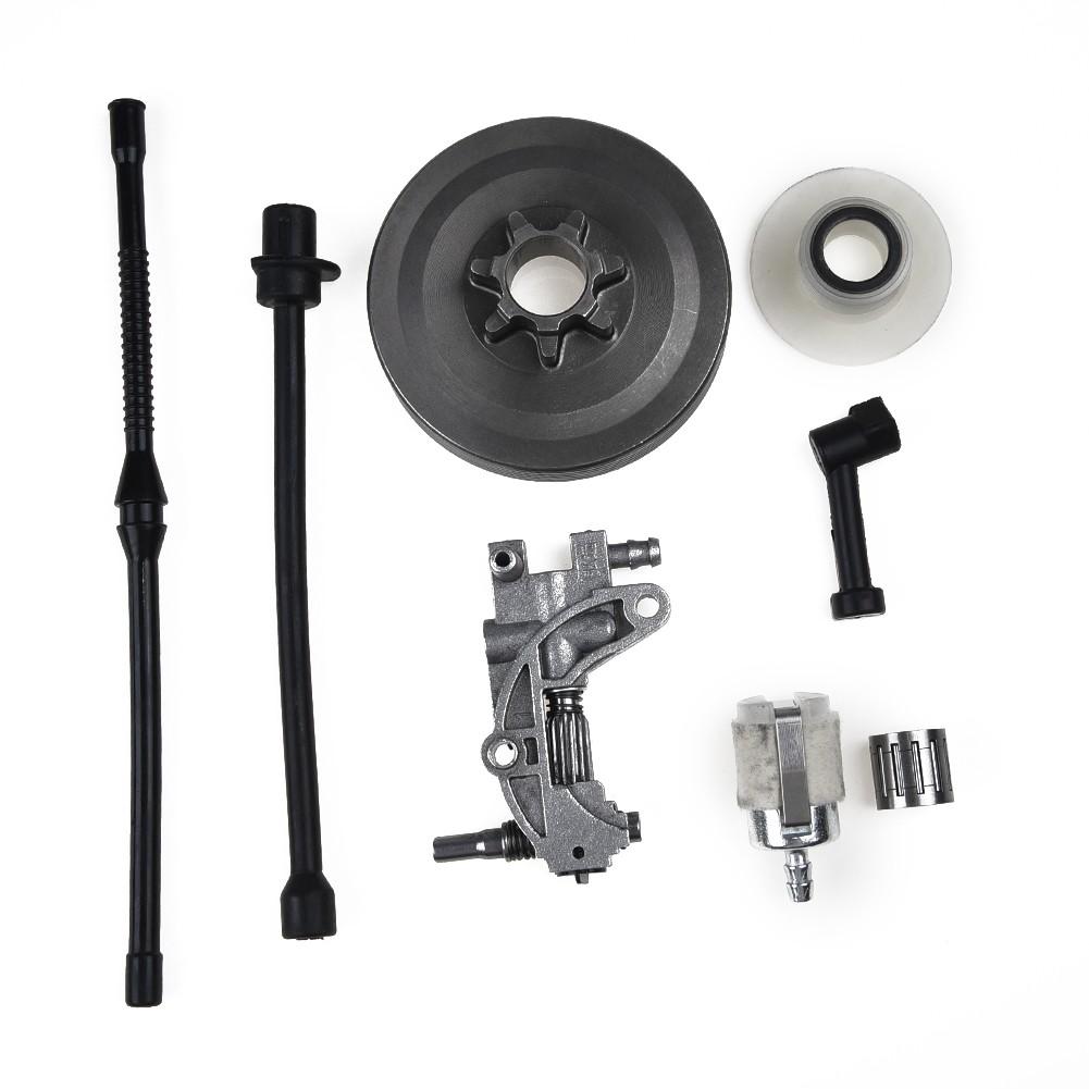 Паливний фільтр Паливний шланг Комплект барабана зчеплення Для китайської бензопили 4500 5200 5800 Насадка
Паливний фільтр Паливний шланг Комплект барабана зчеплення Для китайської бензопили 4500 5200 5800 Насадка