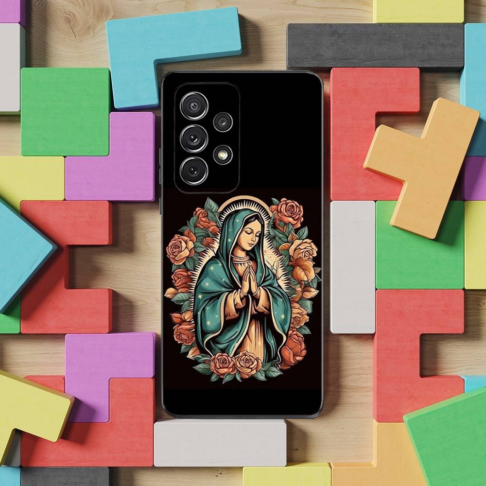 Virgin De Guadalupe For Samsung S9,S10,S20,S10,S21,S25,S24,S23,Ultra,FE,Plus,Lite,Soft Silicone Black Case SamsungS22plus5G
Virgin De Guadalupe For Samsung S9,S10,S20,S10,S21,S25,S24,S23,Ultra,FE,Plus,Lite,Soft Silicone Black Case SamsungS22plus5G