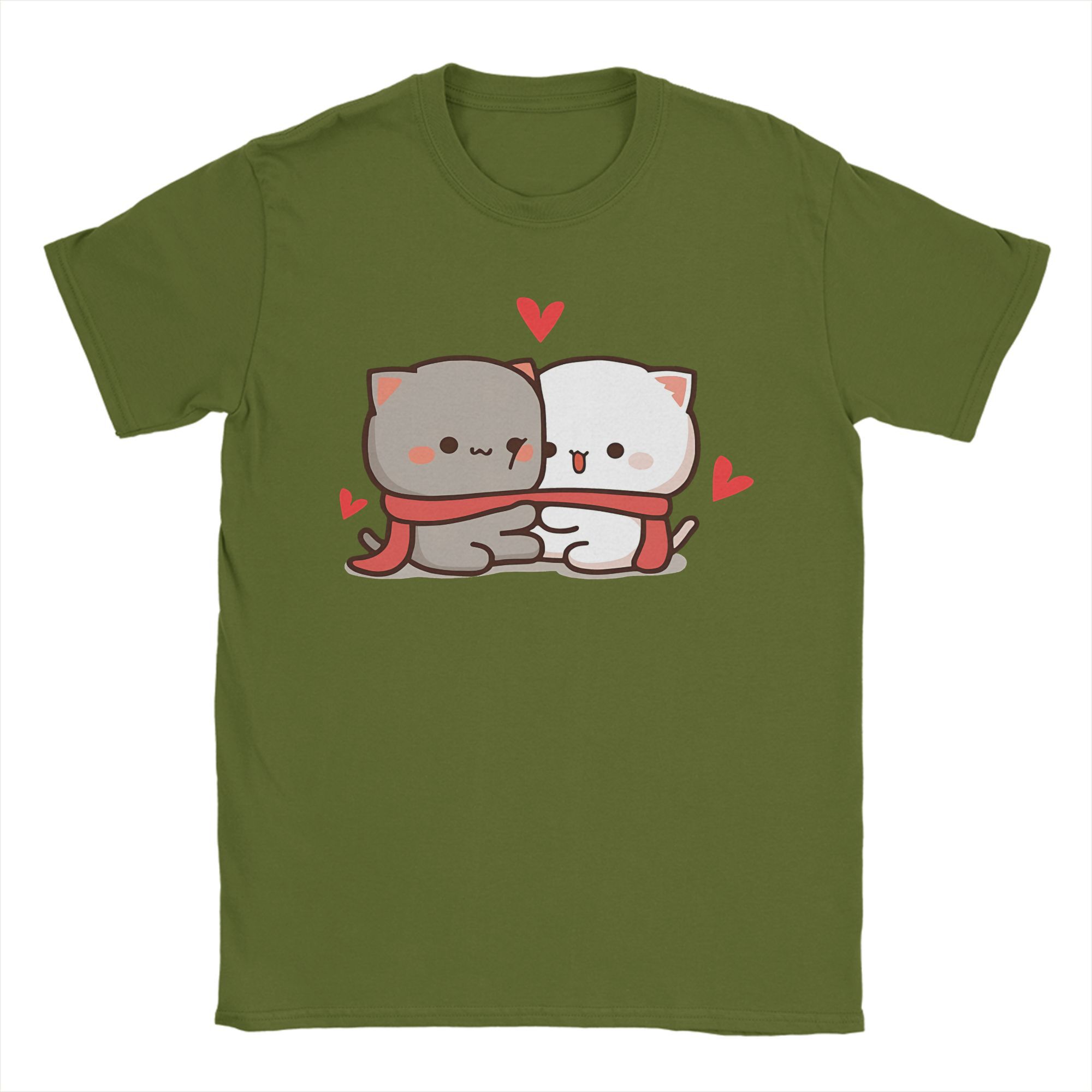 Men Mochi Milka Peach Goma Cat T Shirt Pure Cotton Clothing Vintage Short Sleeve Crewneck Tee Shirt Summer T-Shirt 4XL
Men Mochi Milka Peach Goma Cat T Shirt Pure Cotton Clothing Vintage Short Sleeve Crewneck Tee Shirt Summer T-Shirt 4XL