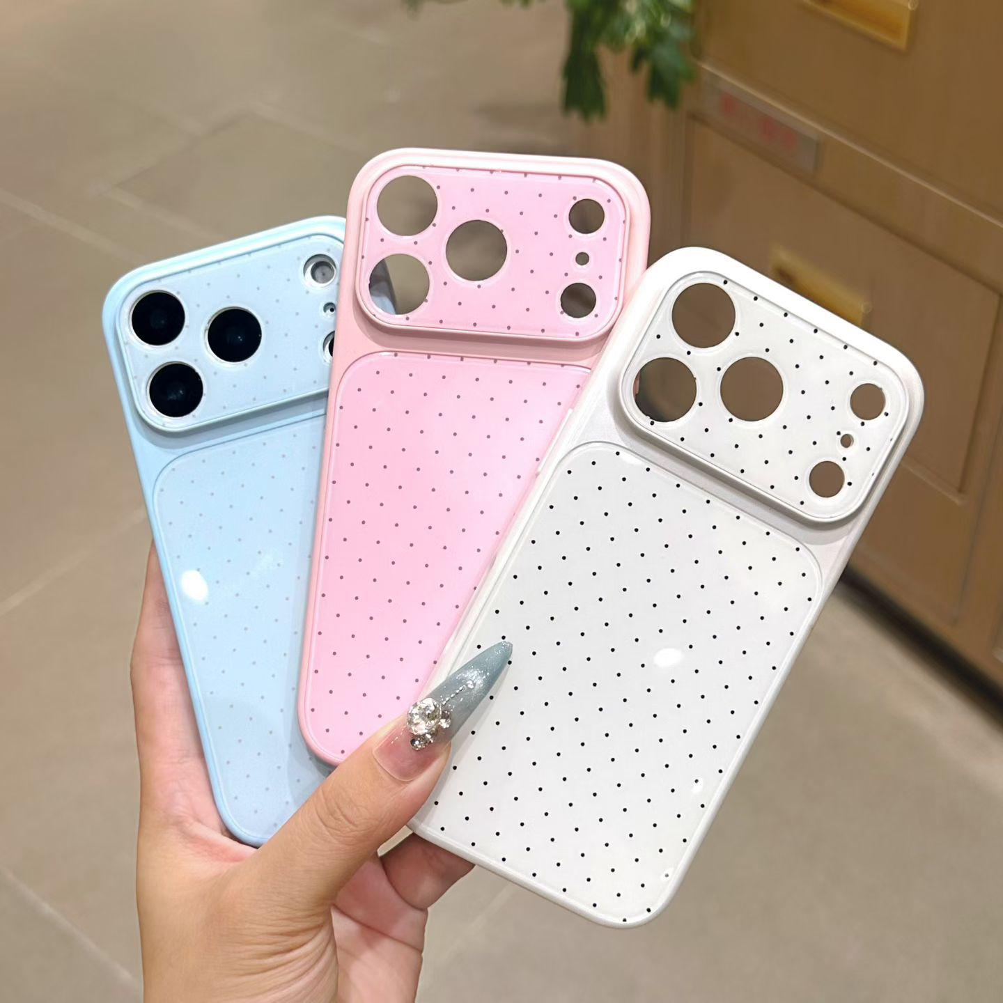 Polka Dot Hand Strap iPhone Case for 13/14/15 Pro Max/17 Apple 16 iPhone 15 Pro Max
Polka Dot Hand Strap iPhone Case for 13/14/15 Pro Max/17 Apple 16 iPhone 15 Pro Max