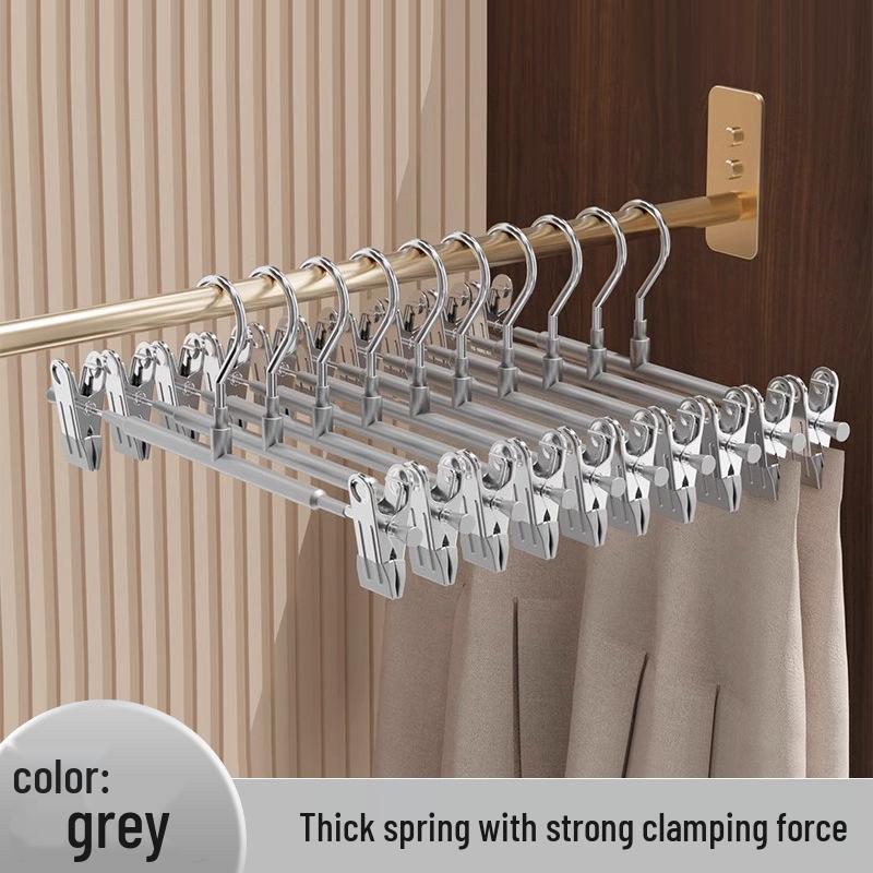 Нековзкі кліпси-вішалки з нержавіючої сталі для штанів та спідниць для зберігання в гардеробі та сушіння 5 pieces
Нековзкі кліпси-вішалки з нержавіючої сталі для штанів та спідниць для зберігання в гардеробі та сушіння 5 pieces