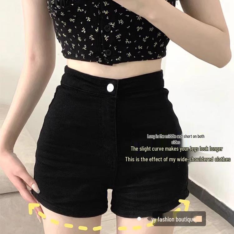 Petite Women s Black High Waist Denim Shorts - Summer 2025 Slimming A-line Hot Pants in American Style Extra Large
Petite Women s Black High Waist Denim Shorts - Summer 2025 Slimming A-line Hot Pants in American Style Extra Large