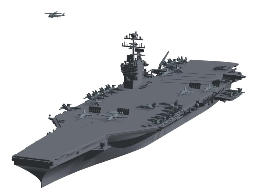 HMA US Aircraft Carrier George Washington Resin Kit 1/2000 CVN-73 ML-2K01 (Ship)
HMA US Aircraft Carrier George Washington Resin Kit 1/2000 CVN-73 ML-2K01 (Ship)