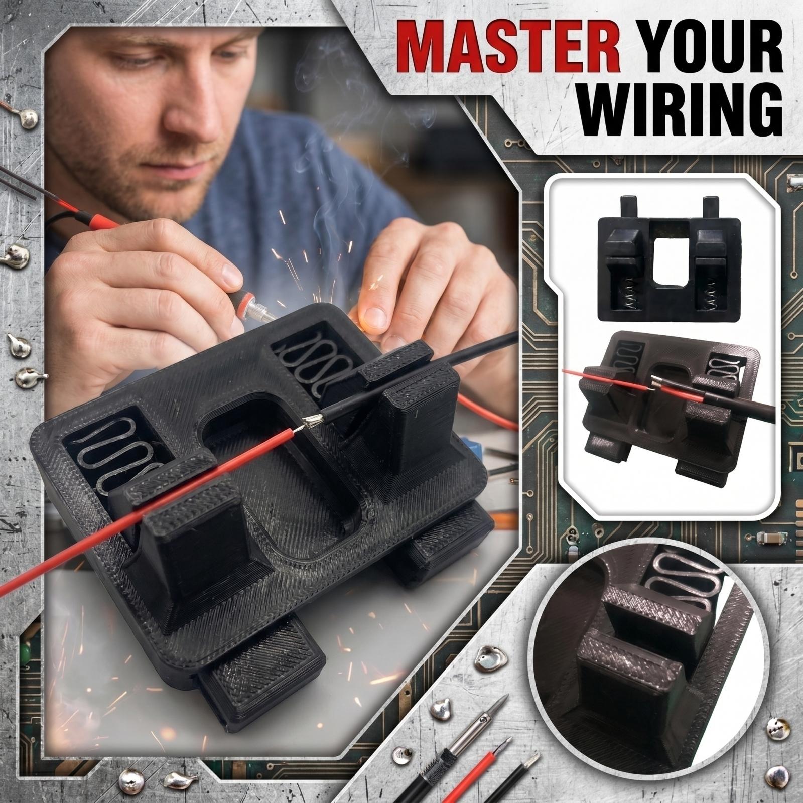 Welding Wire Clamp Fixture Welding Wire Holder Welding Wire Fixing Tool Welding Wire Connector Welding Wire Support Device for Electrical Welding One Size чорний
Welding Wire Clamp Fixture Welding Wire Holder Welding Wire Fixing Tool Welding Wire Connector Welding Wire Support Device for Electrical Welding One Size чорний