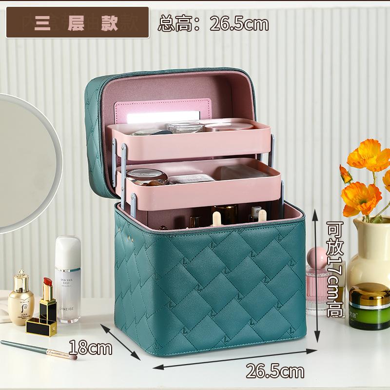 2025 New High-color Value Jewelry Box Makeup Box Large Capacity Makeup Bag Carry Travel Handheld Cosmetic Box
2025 New High-color Value Jewelry Box Makeup Box Large Capacity Makeup Bag Carry Travel Handheld Cosmetic Box