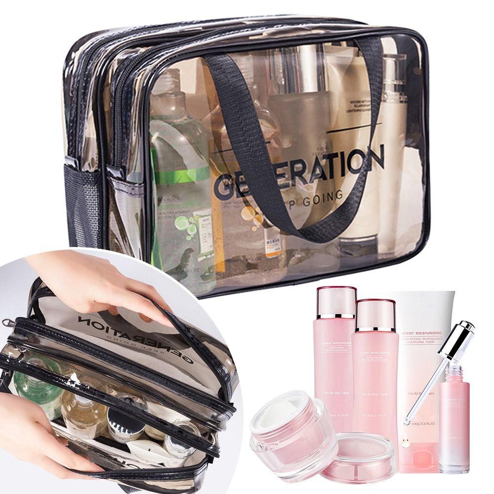 Dry Wet Separation Washing Bag Transparent Handbag Multifunctional Storage Packet Travel
Dry Wet Separation Washing Bag Transparent Handbag Multifunctional Storage Packet Travel