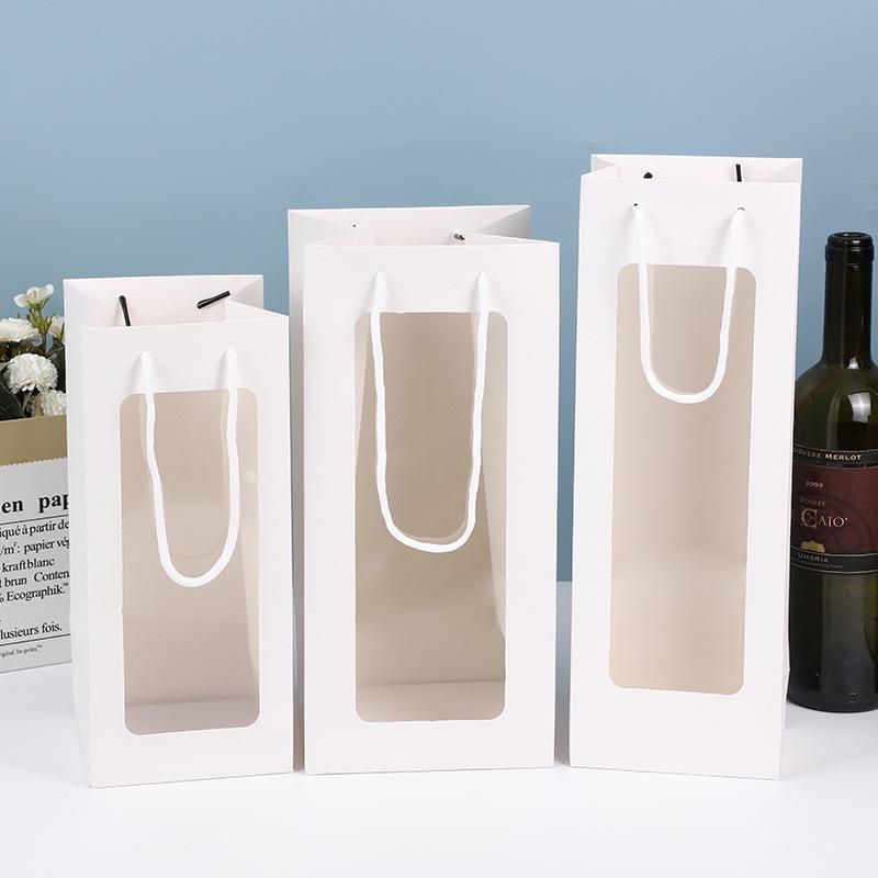 Clear Window Handbag for Flower and Gift Packaging, Teacher s Day Display Bag 12.5*8.5*36 cm
Clear Window Handbag for Flower and Gift Packaging, Teacher s Day Display Bag 12.5*8.5*36 cm