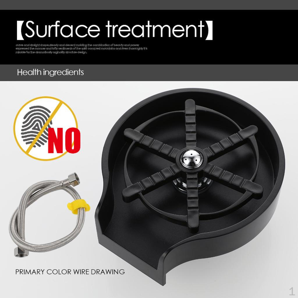 Automatic rinser Milk Bottle Washer for Baby Glass Black Sink Pipe _130x140mm
Automatic rinser Milk Bottle Washer for Baby Glass Black Sink Pipe _130x140mm