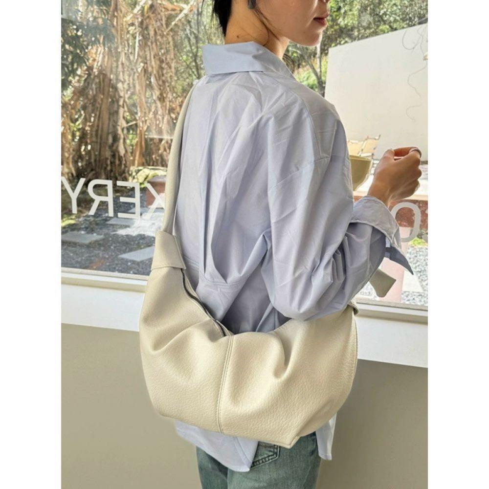 Retro Soft Leather Dumpling Bag Pleated Lazy Style Men s Crossbody Bag Travel Single Shoulder Sling Bag Breadsti Horn Bag бежевый
Retro Soft Leather Dumpling Bag Pleated Lazy Style Men s Crossbody Bag Travel Single Shoulder Sling Bag Breadsti Horn Bag бежевый