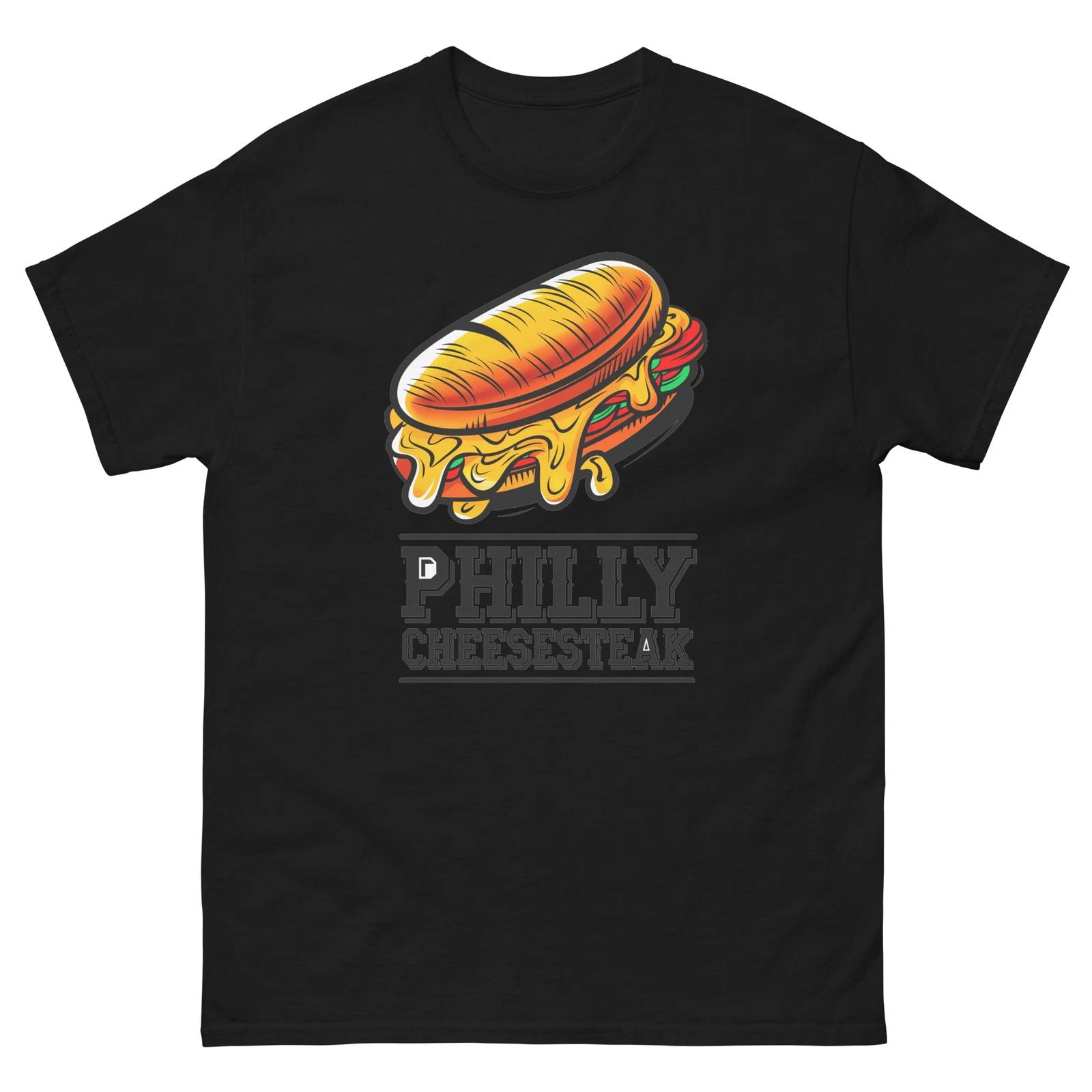 Philly Cheesesteak Lover Food Image Cartoon Funny T-Shirt Shirt XL
Philly Cheesesteak Lover Food Image Cartoon Funny T-Shirt Shirt XL