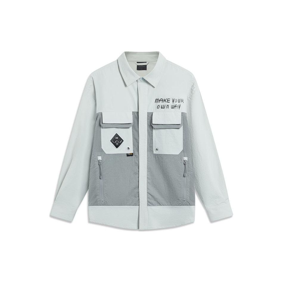 Li Ning X Cyril Artist Collaboration Series Letter Print Polo Loose Long Sleeve Sports Jacket Men Jacket River-Stone-Gray AFDT769-3 XL
Li Ning X Cyril Artist Collaboration Series Letter Print Polo Loose Long Sleeve Sports Jacket Men Jacket River-Stone-Gray AFDT769-3 XL