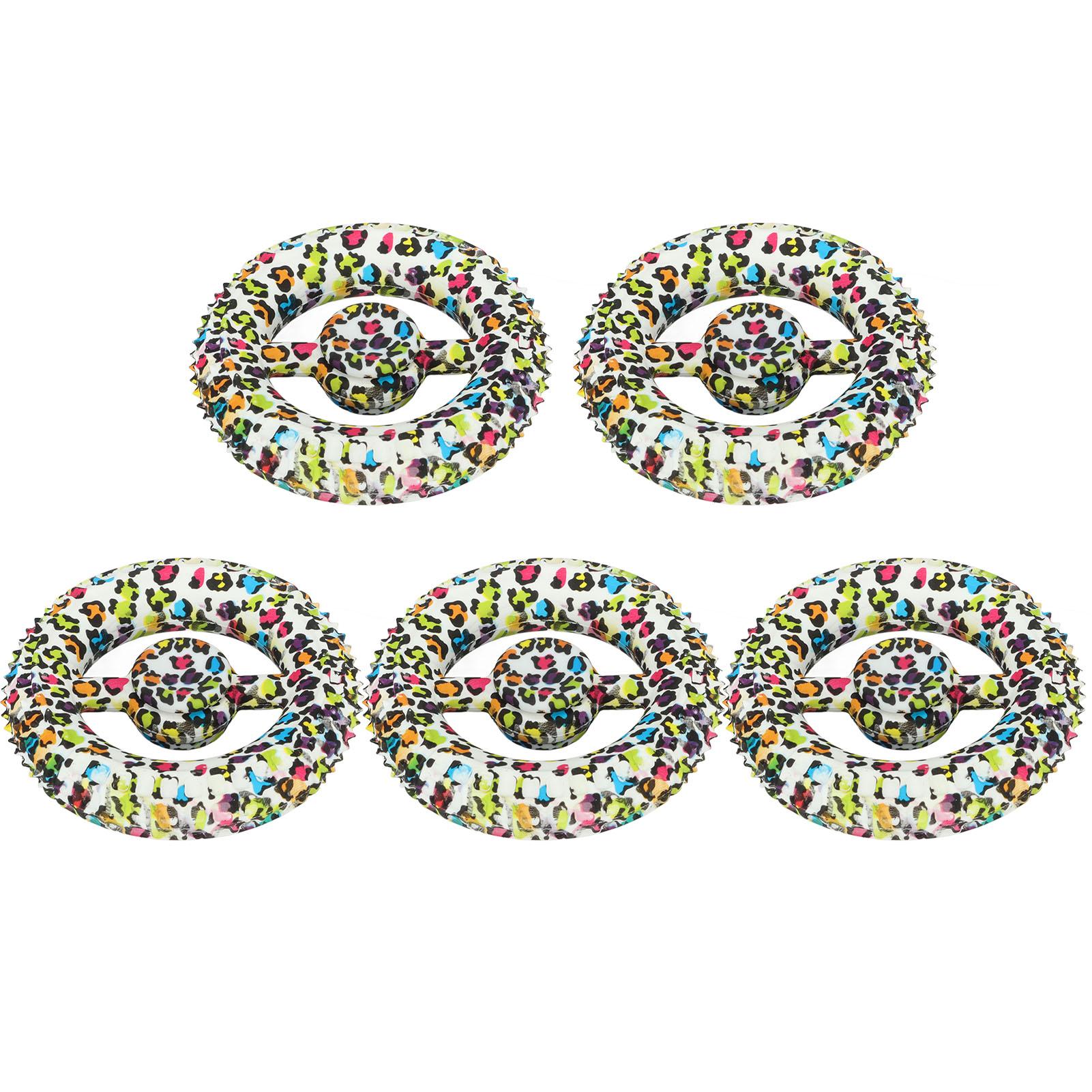 5PCS Round Hand Grip Ring Printed Silicone Fidget Toy Finger Trainer for Rehabilitation Training
5PCS Round Hand Grip Ring Printed Silicone Fidget Toy Finger Trainer for Rehabilitation Training