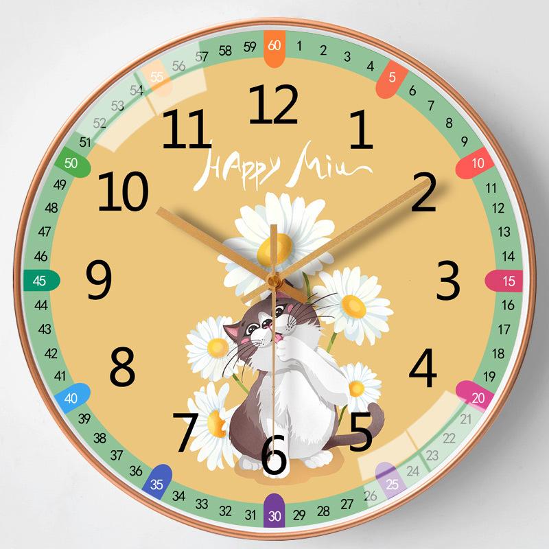 8-inch 20cm wall clock living room home cartoon early education clock children s bedroom wall hanging mute clock table
8-inch 20cm wall clock living room home cartoon early education clock children s bedroom wall hanging mute clock table
