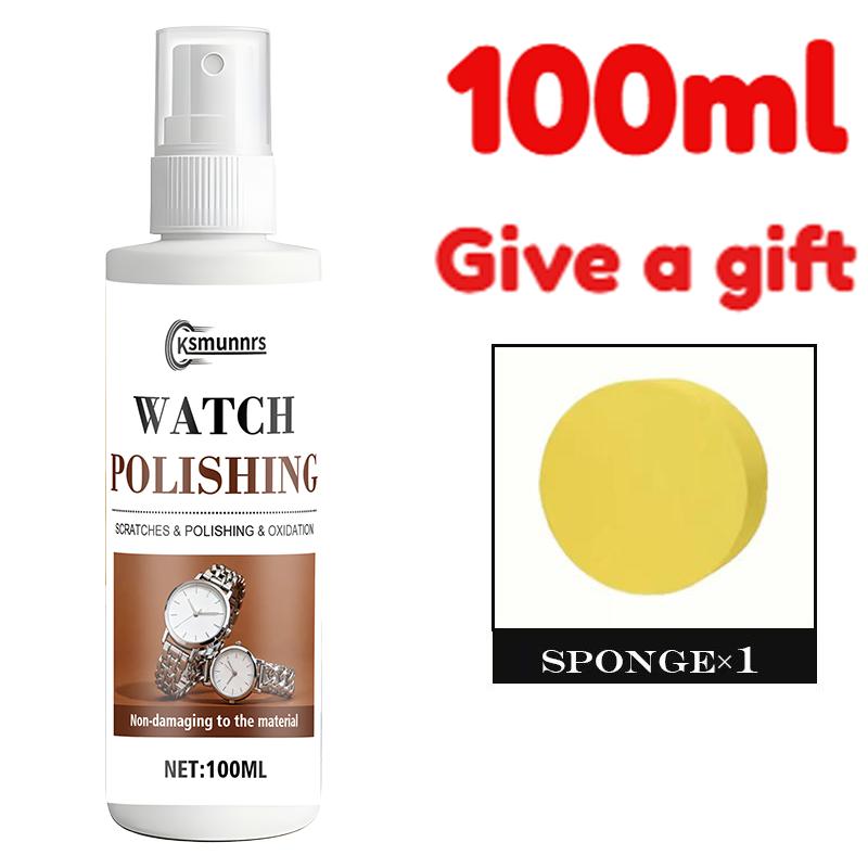Watch Refurbishing Spray - A multi-functional liquid polish that quickly removes oxidation and restores shine to jewelry. Suitab
Watch Refurbishing Spray - A multi-functional liquid polish that quickly removes oxidation and restores shine to jewelry. Suitab
