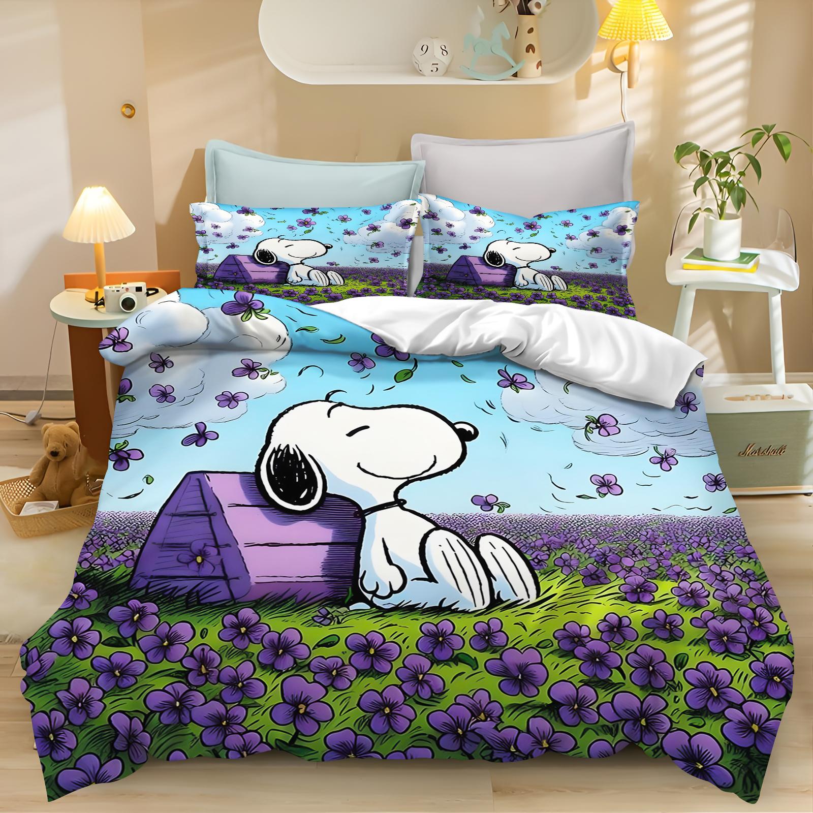 Snoopy Bedding Set Simba Anime and Cartoon 3D Children S Duvet Cover Set King Size Bedroom Comforte Cute Printed 135x200cm
Snoopy Bedding Set Simba Anime and Cartoon 3D Children S Duvet Cover Set King Size Bedroom Comforte Cute Printed 135x200cm