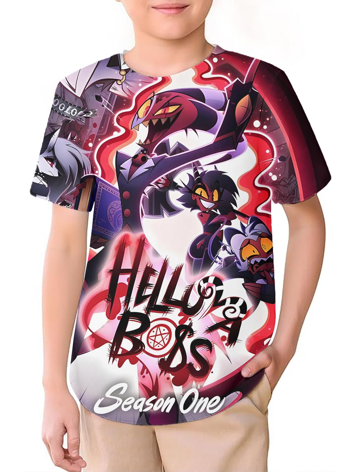 TV Helluva Boss Kids High Quality T Shirts Childrens Clothing 3D Cartoon Print Comfortable Summer Short Sleeve Crewneck Tees 3D Printed Anime Tops 110
TV Helluva Boss Kids High Quality T Shirts Childrens Clothing 3D Cartoon Print Comfortable Summer Short Sleeve Crewneck Tees 3D Printed Anime Tops 110