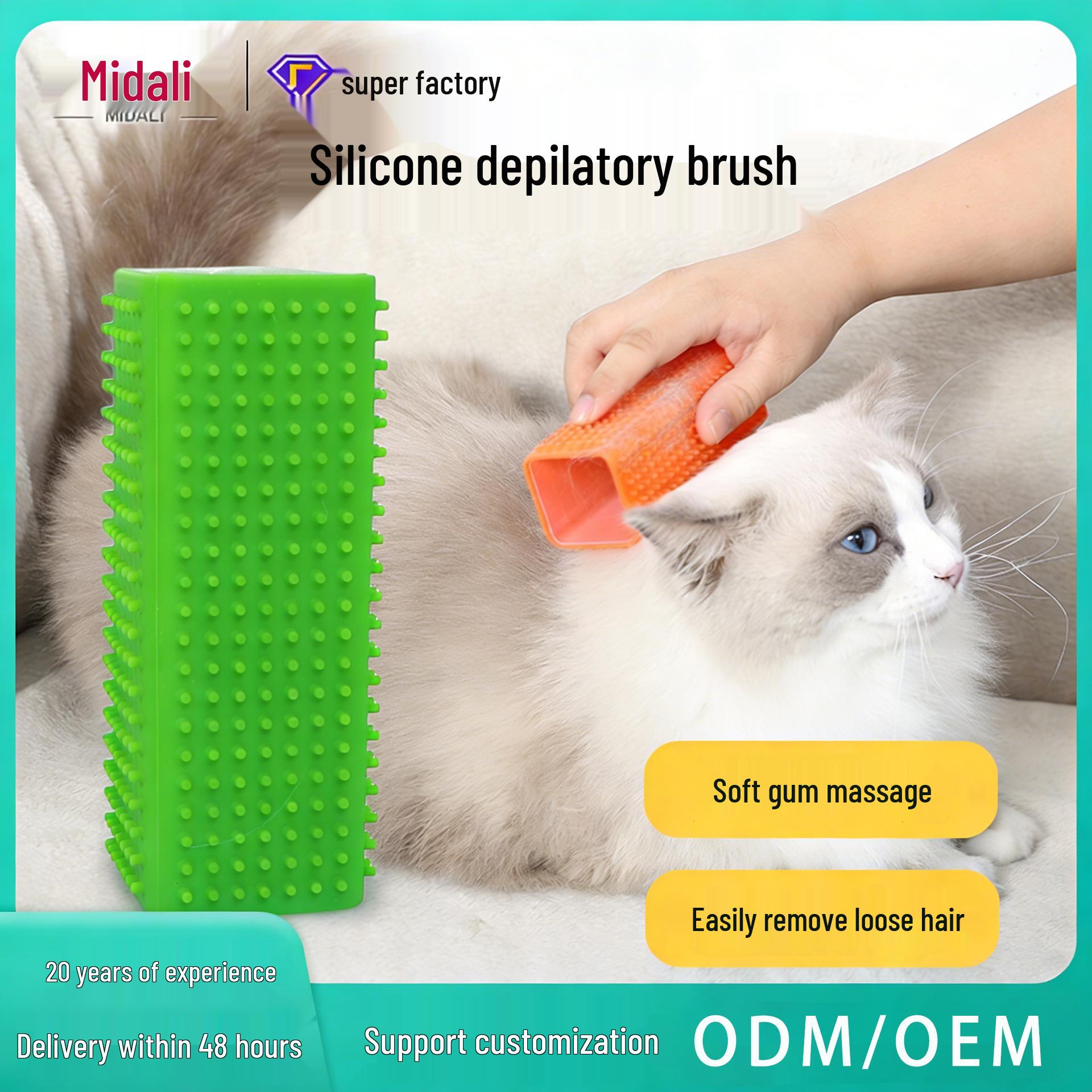 Pet Hair Removal & Grooming Silicone Brush for Cats & Dogs - Detangling Comb OPP Bag розовый
Pet Hair Removal & Grooming Silicone Brush for Cats & Dogs - Detangling Comb OPP Bag розовый