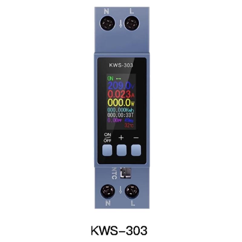 Tuya Wifi Power Meter Din Rail 2P Ac Energy Meter App Control 85-290V/40A Voltage Current Meter Electricity Consumption Meter as the picture
Tuya Wifi Power Meter Din Rail 2P Ac Energy Meter App Control 85-290V/40A Voltage Current Meter Electricity Consumption Meter as the picture