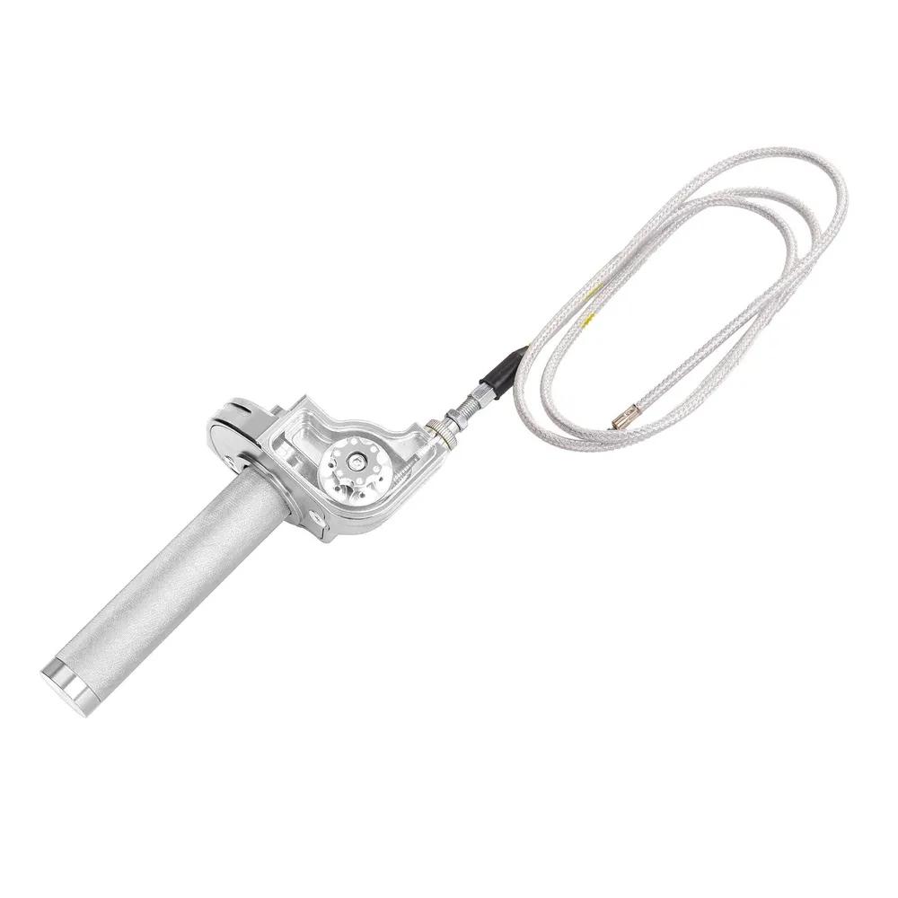 22mm CNC Aluminum Accelerator Throttle Twist Grips Throttle Cable For 50 70 110 125 250 350 Dirt Bike Motorcycle Parts,Silver. срібний
22mm CNC Aluminum Accelerator Throttle Twist Grips Throttle Cable For 50 70 110 125 250 350 Dirt Bike Motorcycle Parts,Silver. срібний