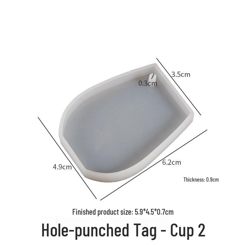 Poppy Pendant & Tag Silicone Mold for DIY Epoxy Crafts
Poppy Pendant & Tag Silicone Mold for DIY Epoxy Crafts