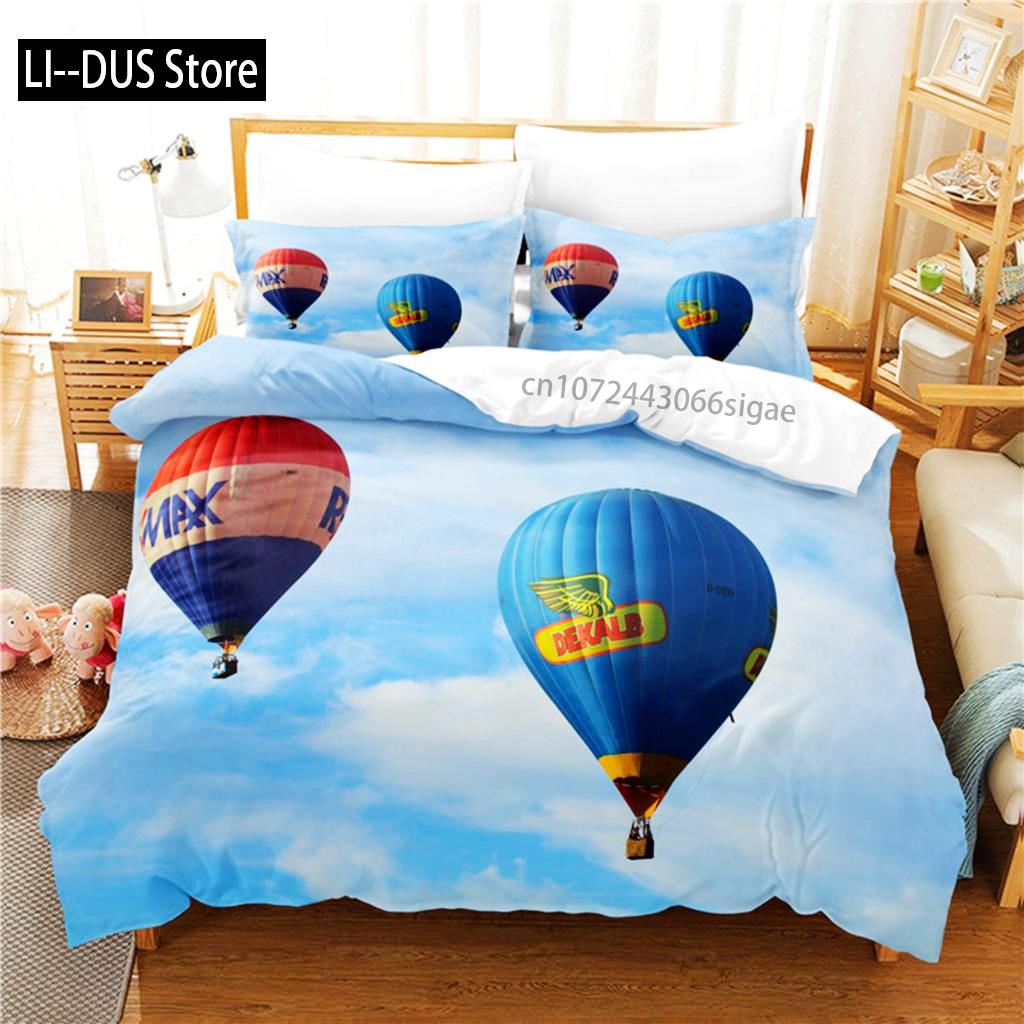 Hot Air Balloon Bedding Set Duvet Cover Set 3d Bedding Digital Printing Queen Size Bedding Set Fashion Design EU Single(135*200cm)3pcs
Hot Air Balloon Bedding Set Duvet Cover Set 3d Bedding Digital Printing Queen Size Bedding Set Fashion Design EU Single(135*200cm)3pcs