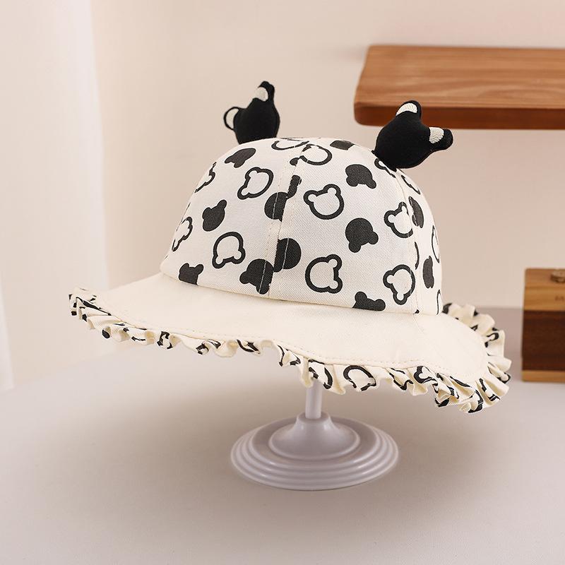 Baby Girl Summer Sun Hat 50cm 1-3 years Kids Floppy Fisherman Cap Toddler Wide Brim UV Protection Chic Polka Dots Bow 50cm чорний
Baby Girl Summer Sun Hat 50cm 1-3 years Kids Floppy Fisherman Cap Toddler Wide Brim UV Protection Chic Polka Dots Bow 50cm чорний