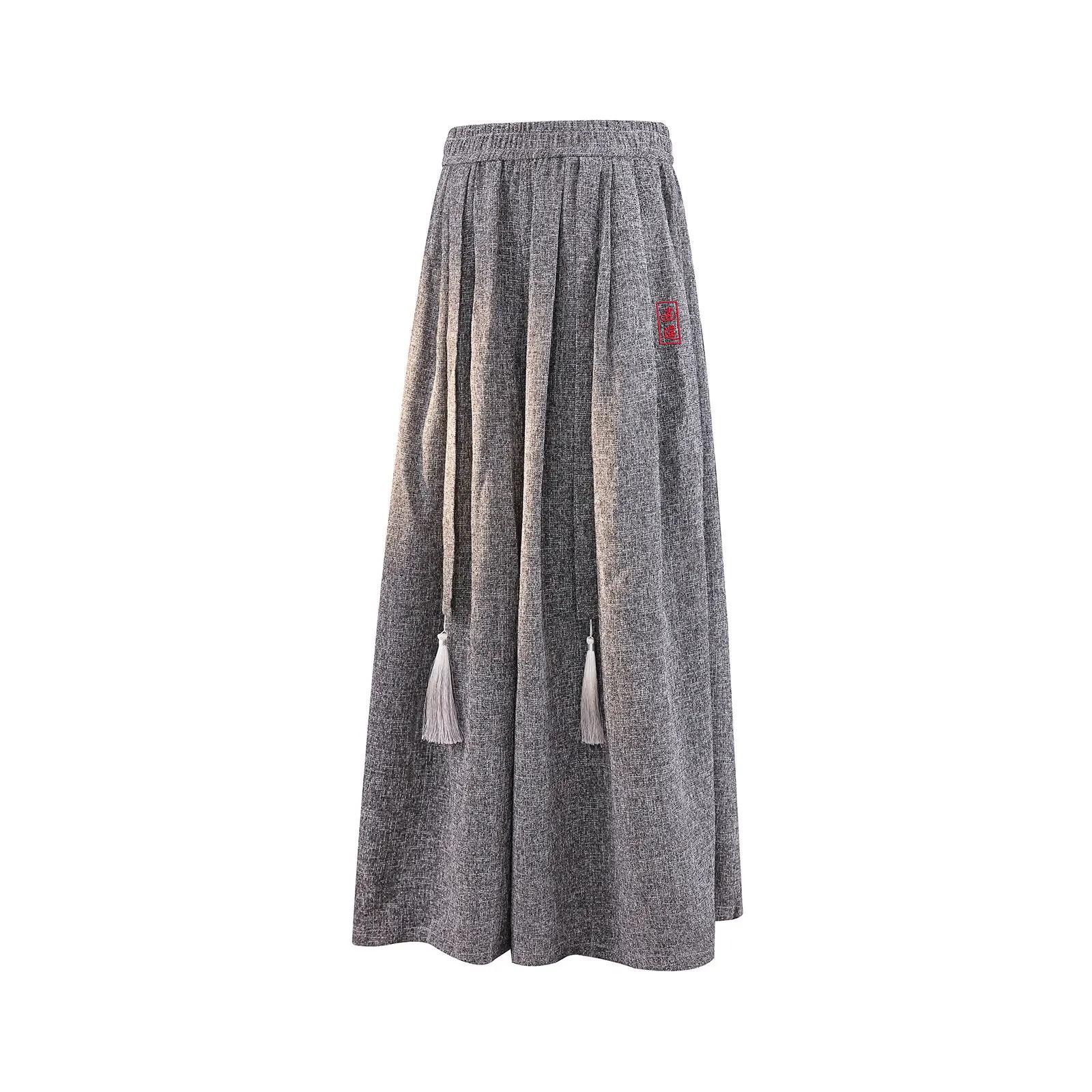 Men New Chinese Style Embroidery Pants Men Traditional Original Design Wide Leg Pants Skort Trousers Men Plus Size Bottoms 8Xl 8XL серый
Men New Chinese Style Embroidery Pants Men Traditional Original Design Wide Leg Pants Skort Trousers Men Plus Size Bottoms 8Xl 8XL серый