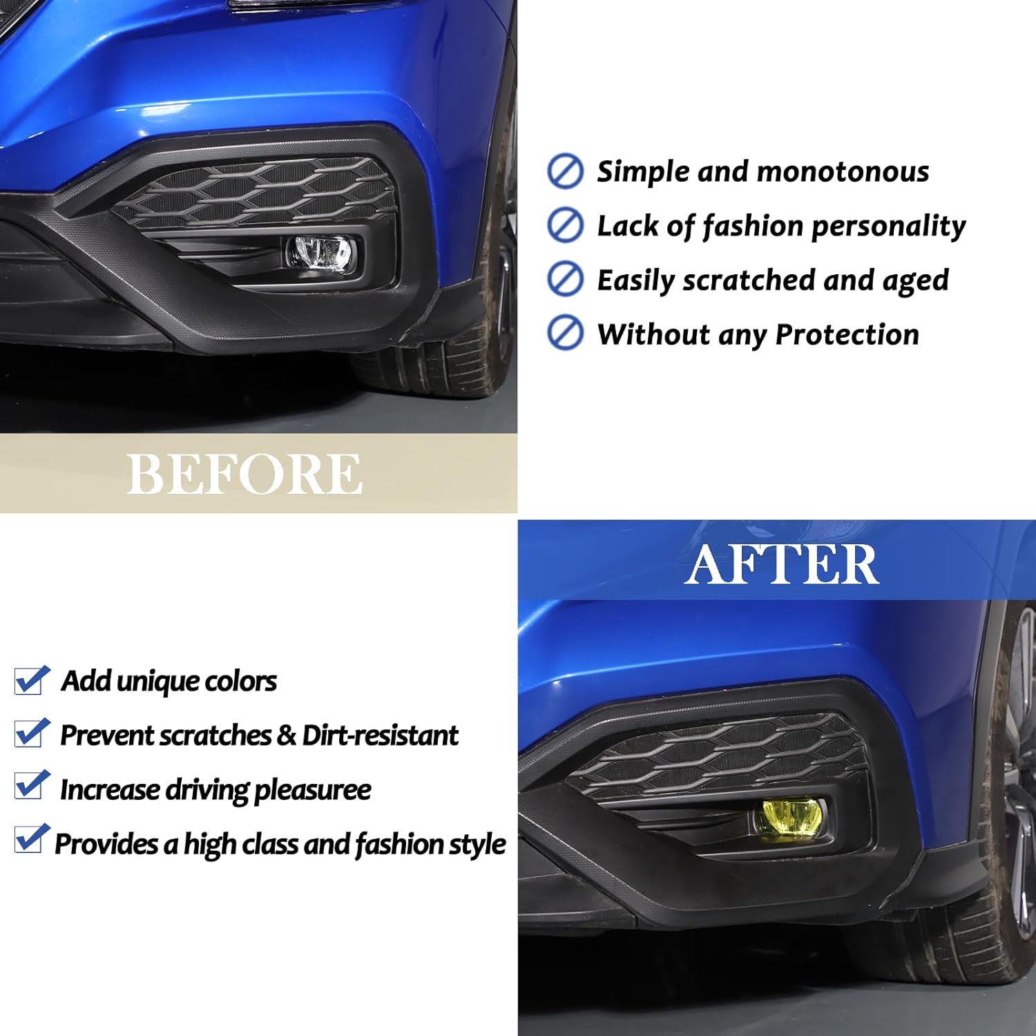Daeiclru Car Front Fog Light Film Compatible with Subaru WRX 2022-2026, Front Fog Light Overlay Vinyl Decal Tint Film Sticker, Fog Light Decorative
Daeiclru Car Front Fog Light Film Compatible with Subaru WRX 2022-2026, Front Fog Light Overlay Vinyl Decal Tint Film Sticker, Fog Light Decorative