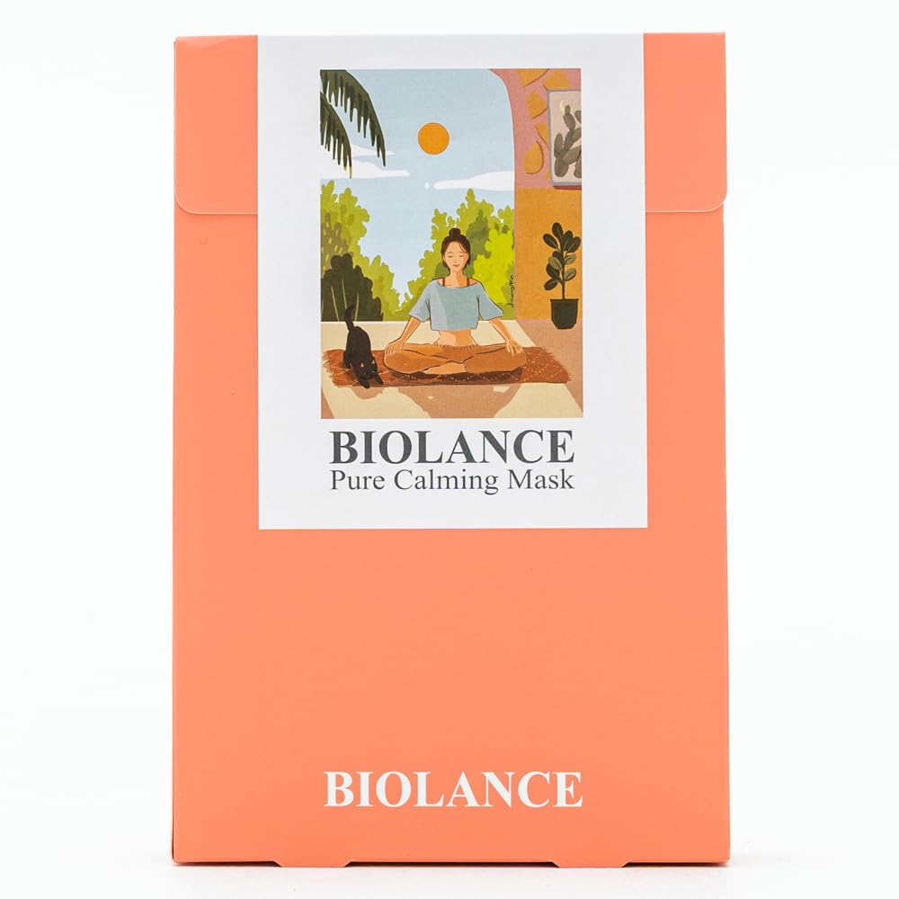 BIOLANCE Pure Calming Face Mask Skin Ultra Korean Cosmetics Pack, Soothing, Cica, (PureCalming)
BIOLANCE Pure Calming Face Mask Skin Ultra Korean Cosmetics Pack, Soothing, Cica, (PureCalming)