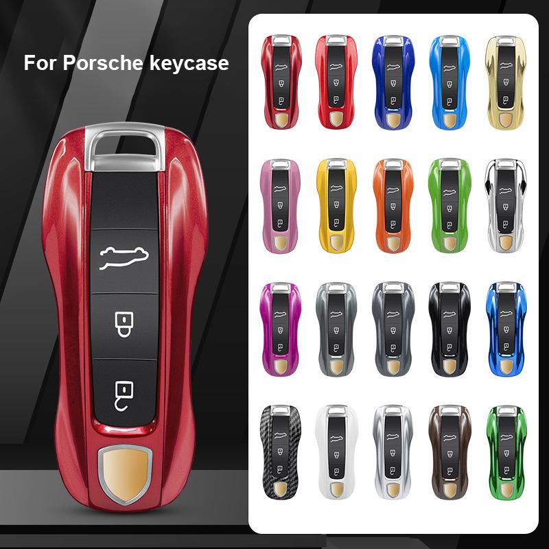 Solid Color ABS For Porsche Panamera Macan 718 Taycan 911 Cayman Boxster 971 Remote Smart Car Key Case Cover Car Accessories
Solid Color ABS For Porsche Panamera Macan 718 Taycan 911 Cayman Boxster 971 Remote Smart Car Key Case Cover Car Accessories