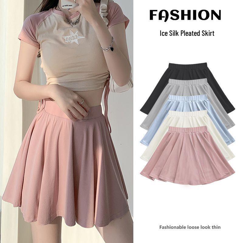 Ice Silk Ballet-Style Pleated Midi Skirt - Summer High Waist, Slimming, Versatile & Anti-Exposure XL Recommended: 60-70 kg
Ice Silk Ballet-Style Pleated Midi Skirt - Summer High Waist, Slimming, Versatile & Anti-Exposure XL Recommended: 60-70 kg