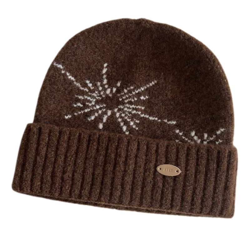 Fashion Snowflake Knitted Hat Acrylic Fiber Pullover Hat with Jacquard Design For Outdoor Activity Adult Winter Headwear
Fashion Snowflake Knitted Hat Acrylic Fiber Pullover Hat with Jacquard Design For Outdoor Activity Adult Winter Headwear